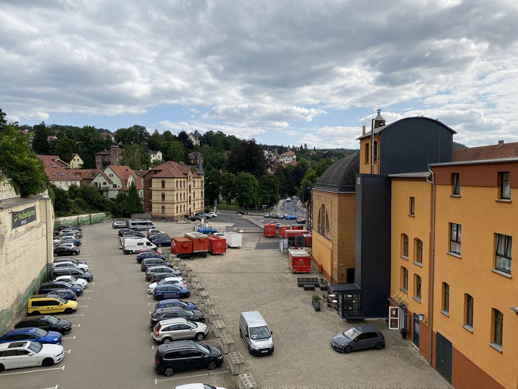 günstiger Parkplatz in Eisenach